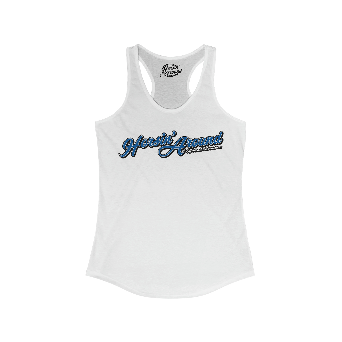 Horsin' Around Women's Racerback Tank - Image 3