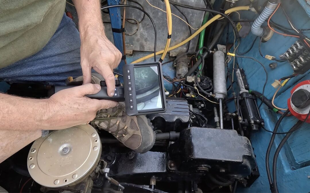 Scoping the MerCruiser 165 Cylinders